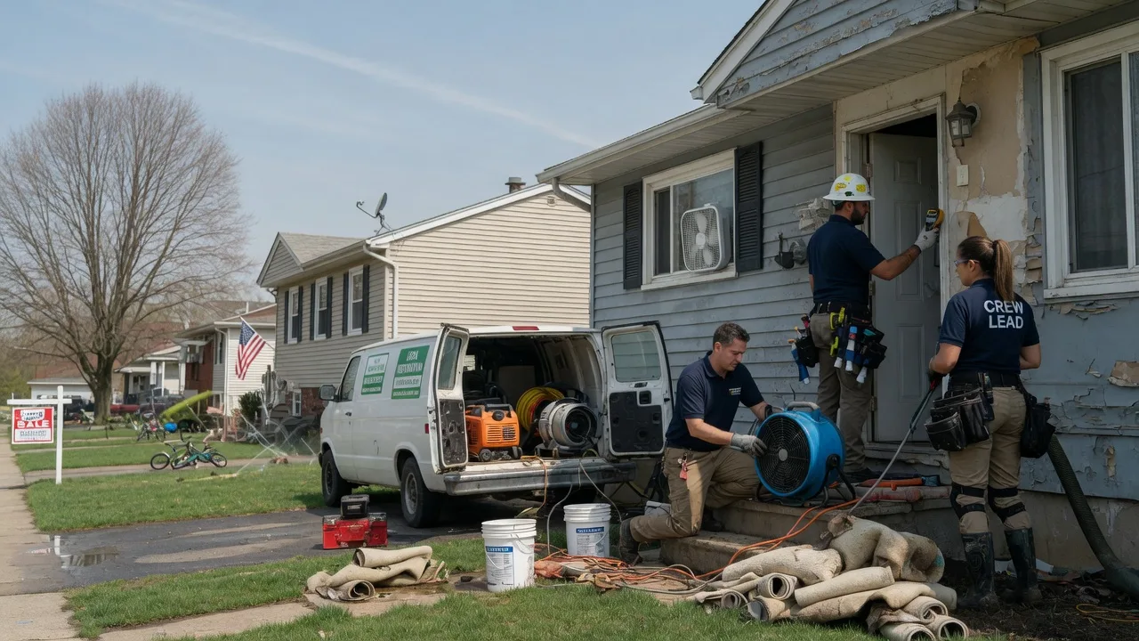 Flood Cleanup in Mccausland, IA near me