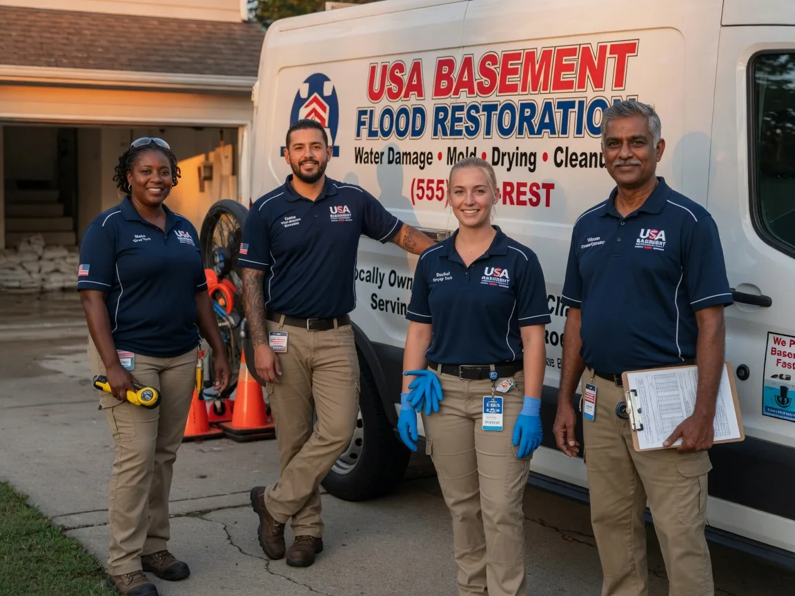 Basement Flood Cleanup company in Mccausland, IA
